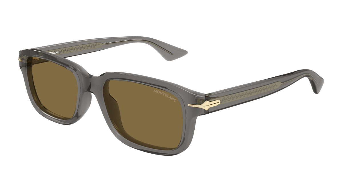 Montblanc MB0436S Grey 889652599410