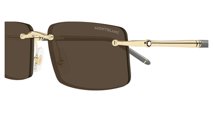 Montblanc MB0443S Gold 005 889652596587