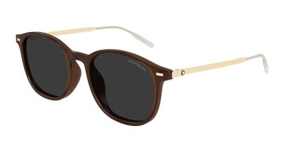 Montblanc MB0454SA Brown 889652599946
