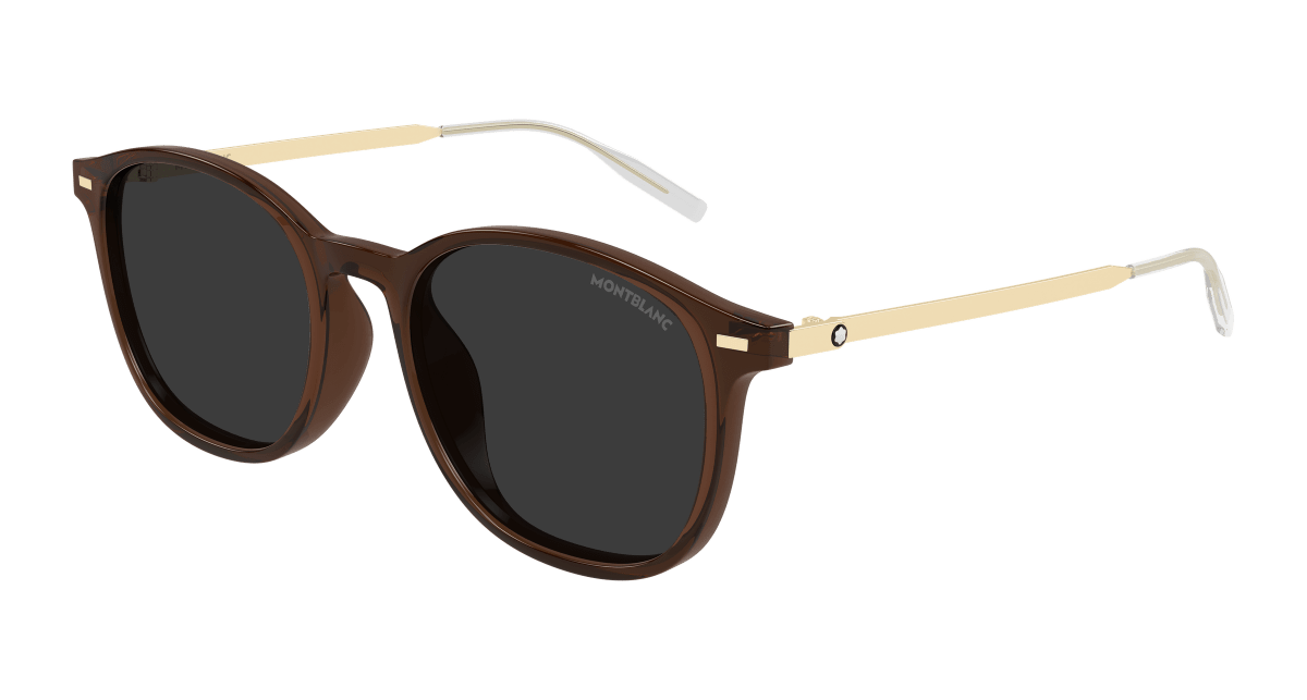 Montblanc MB0454SA Brown 889652599946