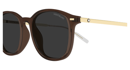 Montblanc MB0454SA Brown 889652599946
