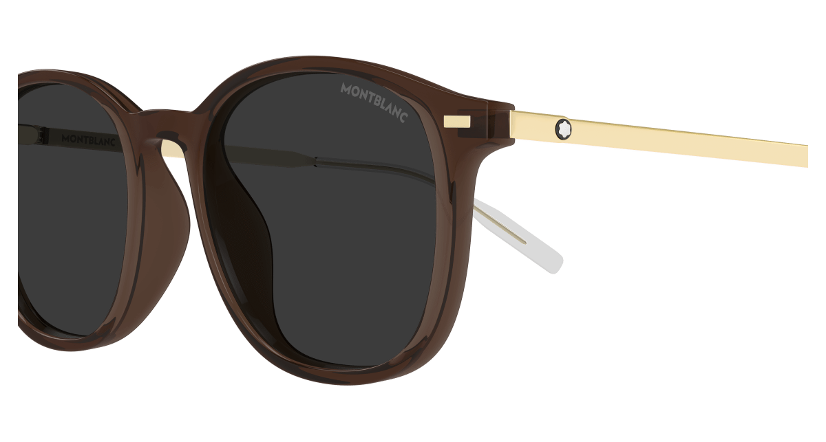 Montblanc MB0454SA Brown 889652599946