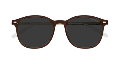 Montblanc MB0454SA Brown 889652599946