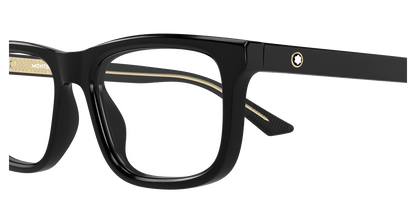 Montblanc MB0457O Black 006 889652640129