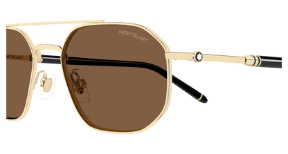 Montblanc MB0481S Gold 002 889652643625