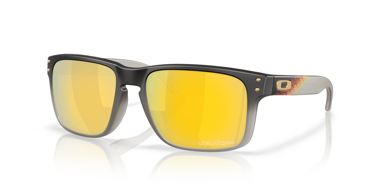 Oakley OO9102 Black - Troy Lee Designs Black Fade (9102AH) 888392664754