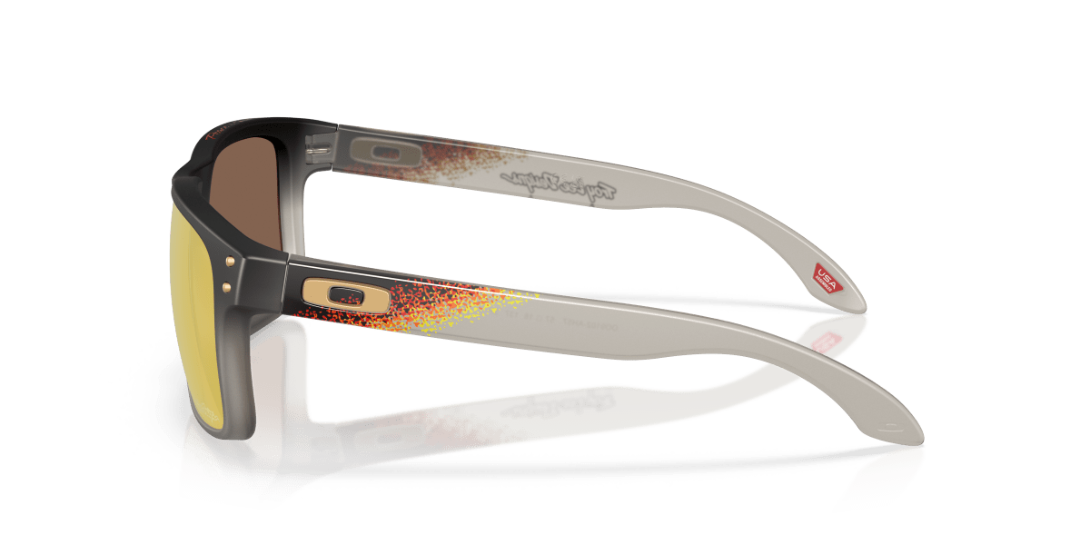Oakley OO9102 Black - Troy Lee Designs Black Fade (9102AH) 888392664754