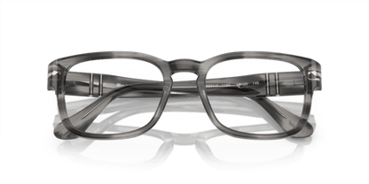 Persol PO3334V - Persol - Grey (Striped Grey - 1192) - 51 - 20 - 140 MM - Ardor Eyewear 8056597931571