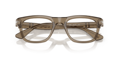 0PO3389V Transparent Brown close front view image 6 barcode 8056262553510