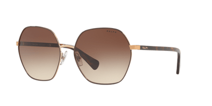 0RA4124 Gradient Brown Brown Rims On Shiny Brown 8053672847147