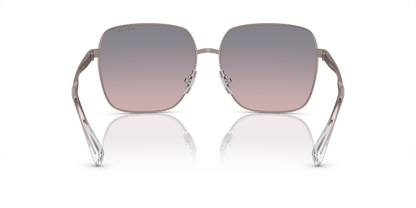 0RA4142 Light Brown Gradient Violet Shiny Rose Gold 8056597904261