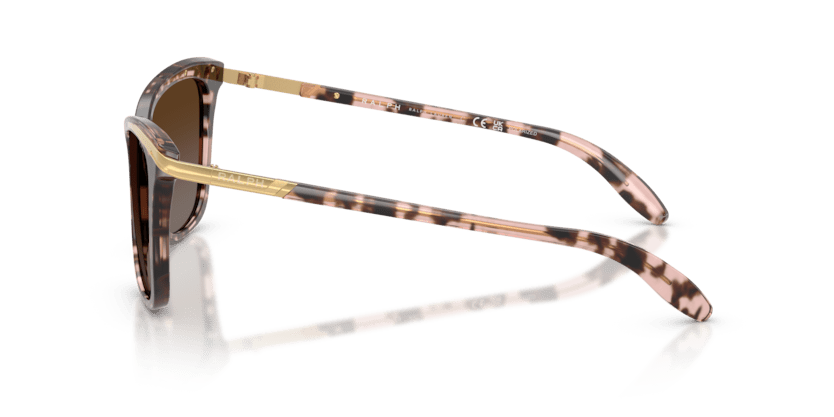 0RA5203 Polarized Gradient Brown Shiny Pink Tortoise & Gold 8053672460216