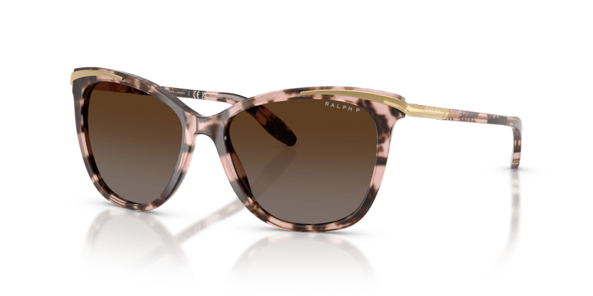 0RA5203 Polarized Gradient Brown Shiny Pink Tortoise & Gold 8053672460216