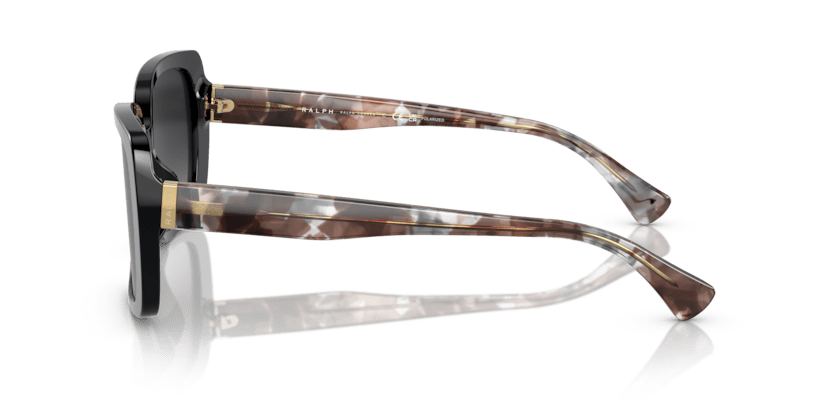 0RA5298U Grey Gradient Polarized Shiny Black 8056597809719