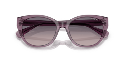 0RA5324U Gradient Violet Shiny Transparent Violet 8056262226636