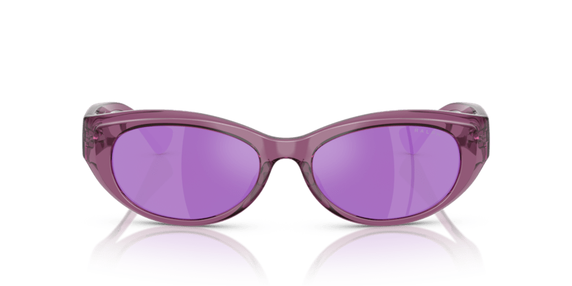 0RA5327U Grey Mirror Violet Shiny Transparent Violet 7895653318236