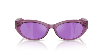 0RA5327U Grey Mirror Violet Shiny Transparent Violet 7895653318236