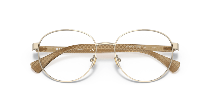 0RA6050 Demo Lens Shiny Pale Gold 8056597603317