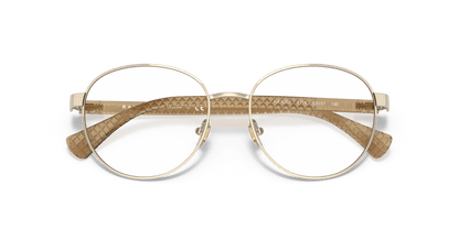 0RA6050 Demo Lens Shiny Pale Gold 8056597603317