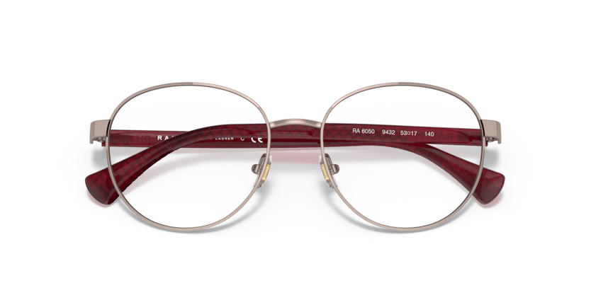 0RA6050 Demo Lens Shiny Rose Gold 8056597603324