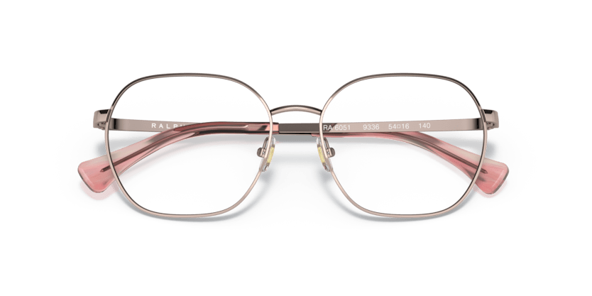 0RA6051 Demo Lens Shiny Rose Gold 8056597617581