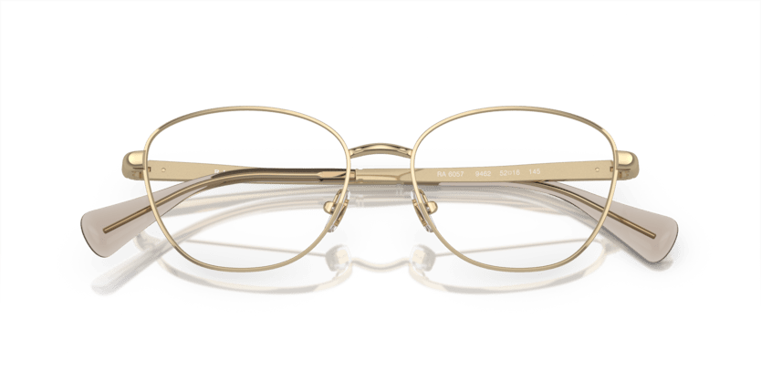 0RA6057 Demo Lens Shiny Pale Gold 8056597903813