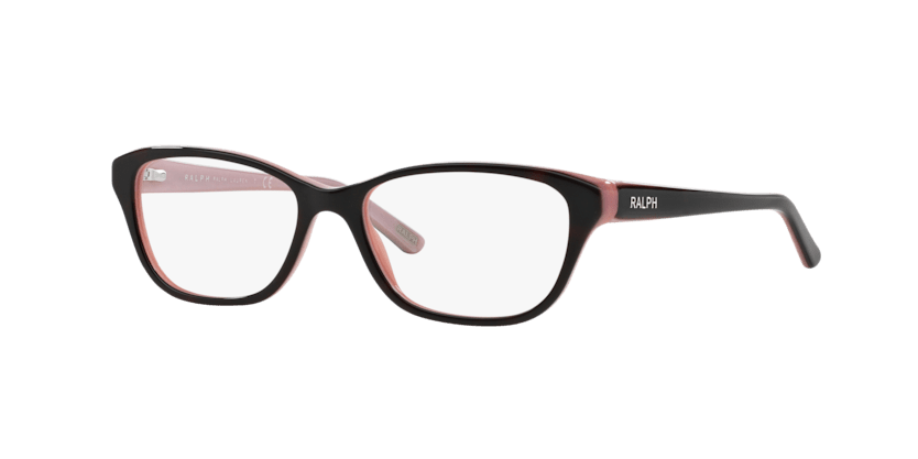 0RA7020 Demo Lens Shiny Dark Havana On Pink 805289395454