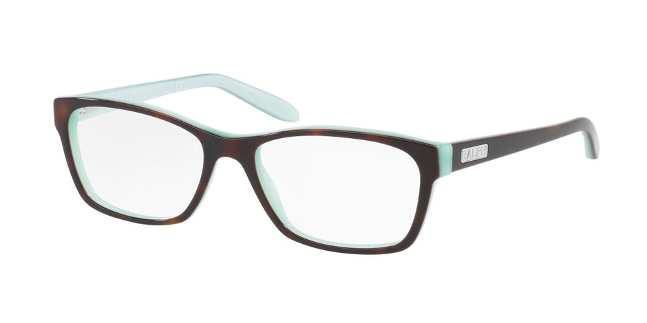 0RA7039 Demo Lens Shiny Havana On Acquamarine 8053672776836