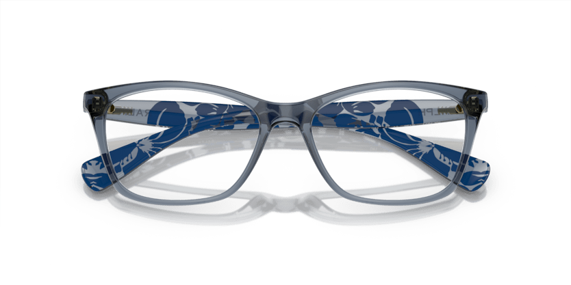 0RA7071 Demo Lens Shiny Trasparent Blue 8056597909914