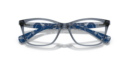 0RA7071 Demo Lens Shiny Trasparent Blue 8056597909914