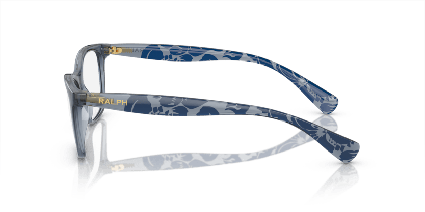 0RA7071 Demo Lens Shiny Trasparent Blue 8056597909914