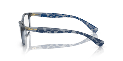 0RA7071 Demo Lens Shiny Trasparent Blue 8056597909914