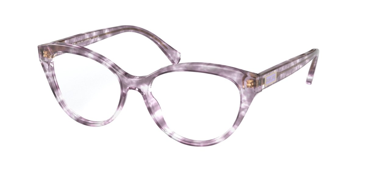 0RA7116 Demo Lens Shiny Spotted Lilac Havana 8056597161374