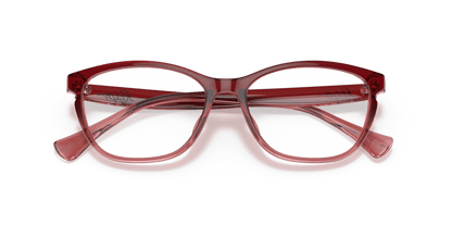 0RA7132U Demo Lens Shiny Gradient Burgundy 8056597514415