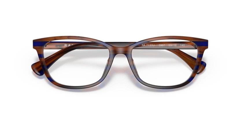 0RA7133U Demo Lens Striped Brown Blue 8056597508186