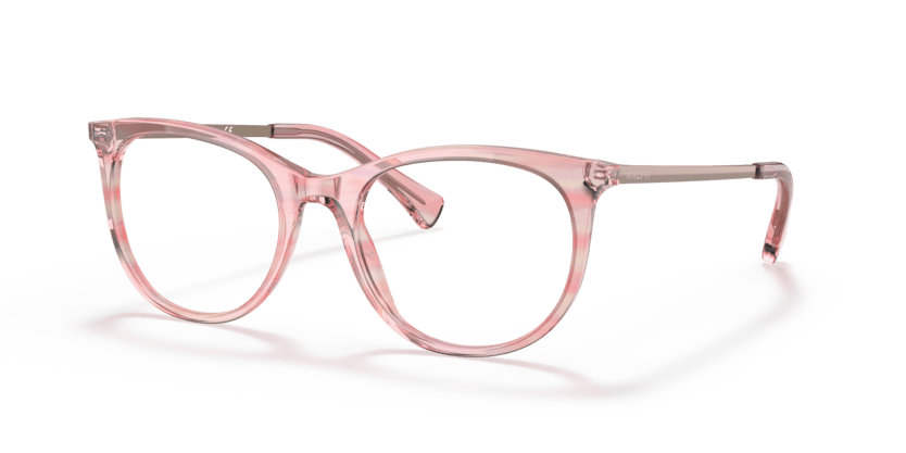 0RA7139 Demo Lens Shiny Striped Rose 8056597613156