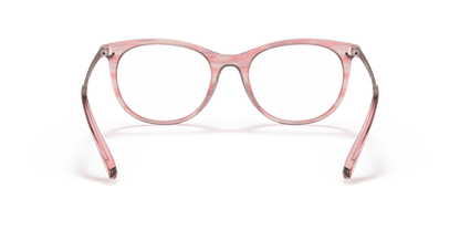 0RA7139 Demo Lens Shiny Striped Rose 8056597613156