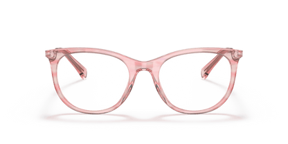 0RA7139 Demo Lens Shiny Striped Rose 8056597613156