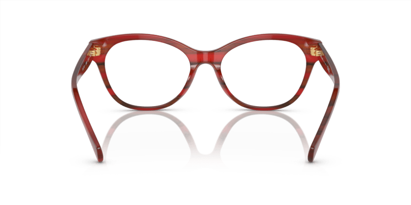 0RA7141 Demo Lens Striped Red Havana 8056597961226
