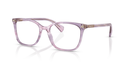 0RA7142 Demo Lens Shiny Striped Rose 8056597698610