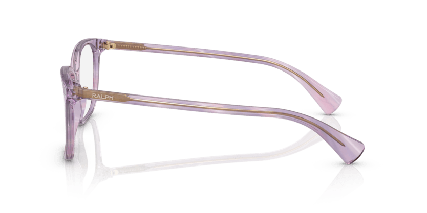 0RA7142 Demo Lens Shiny Striped Rose 8056597698610