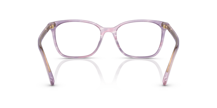 0RA7142 Demo Lens Shiny Striped Rose 8056597698610