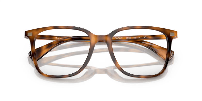 0RA7147 Demo Lens Shiny Red Havana 8056262038154