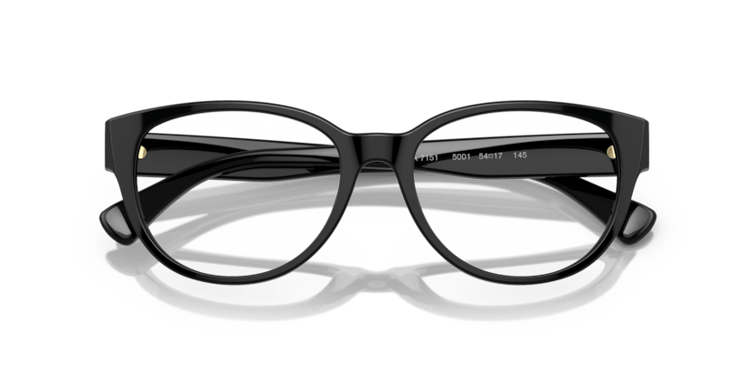 0RA7151 Demo Lens Shiny Black 8056597806732