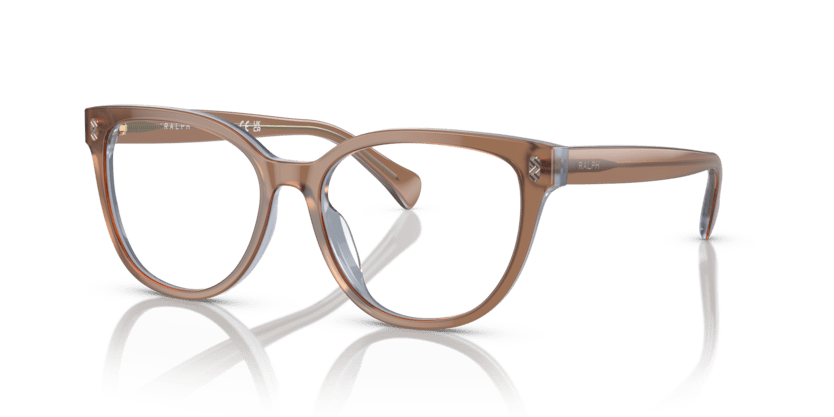 0RA7153 Demo Lens Transparent Brown On Blue 8056597806862