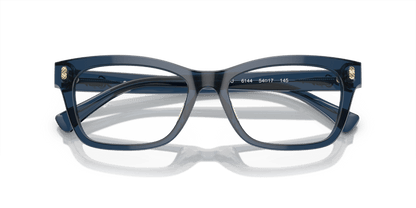 0RA7154U Demo Lens Shiny Transparent Blue 8056597934497