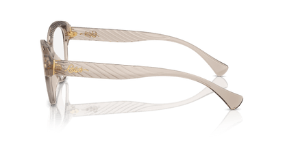 0RA7164U Demo Lens Shiny Transparent Beige 7895653287891