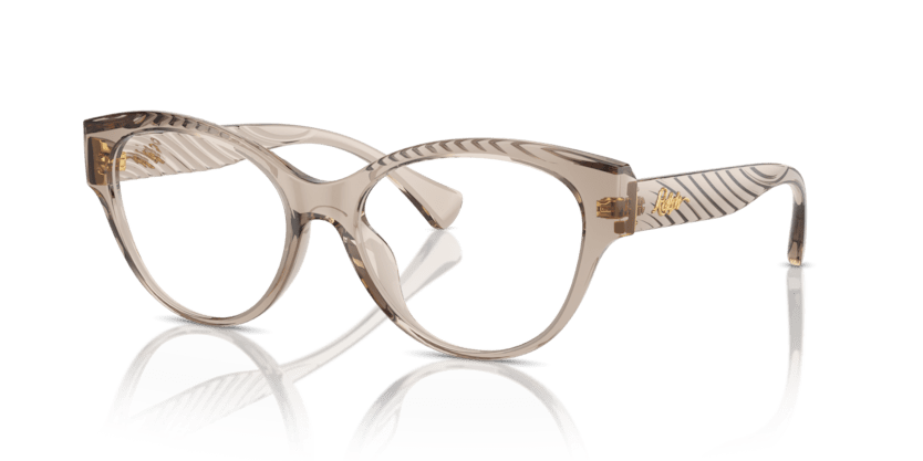 0RA7164U Demo Lens Shiny Transparent Beige 7895653287891