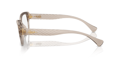 0RA7165U Demo Lens Shiny Transparent Beige 7895653287648