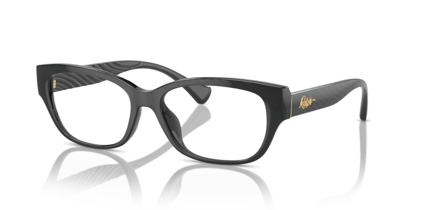 0RA7165U Demo Lens Shiny Transparent Black 7895653287662